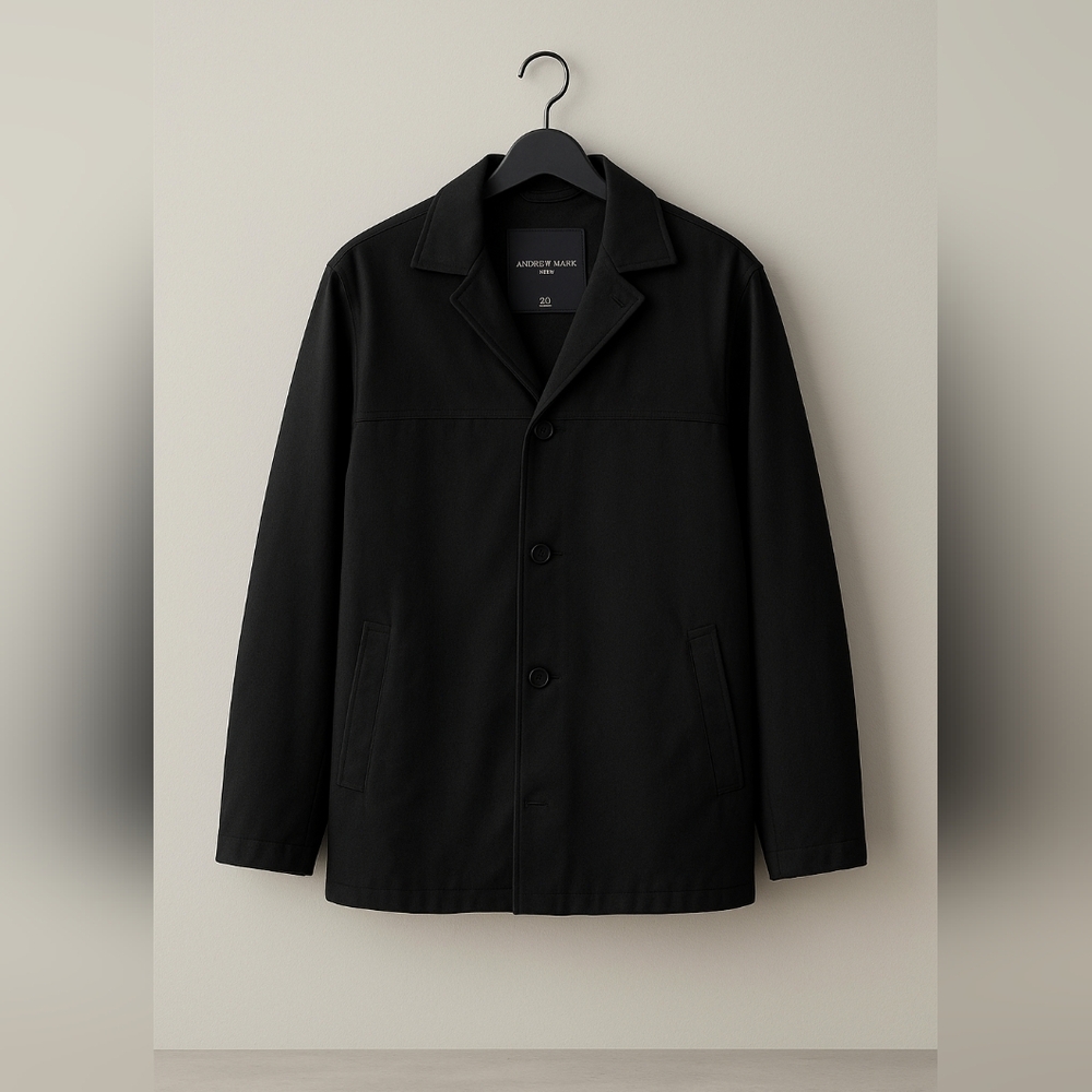 Andrew Marc Men's Classic Black Jacket